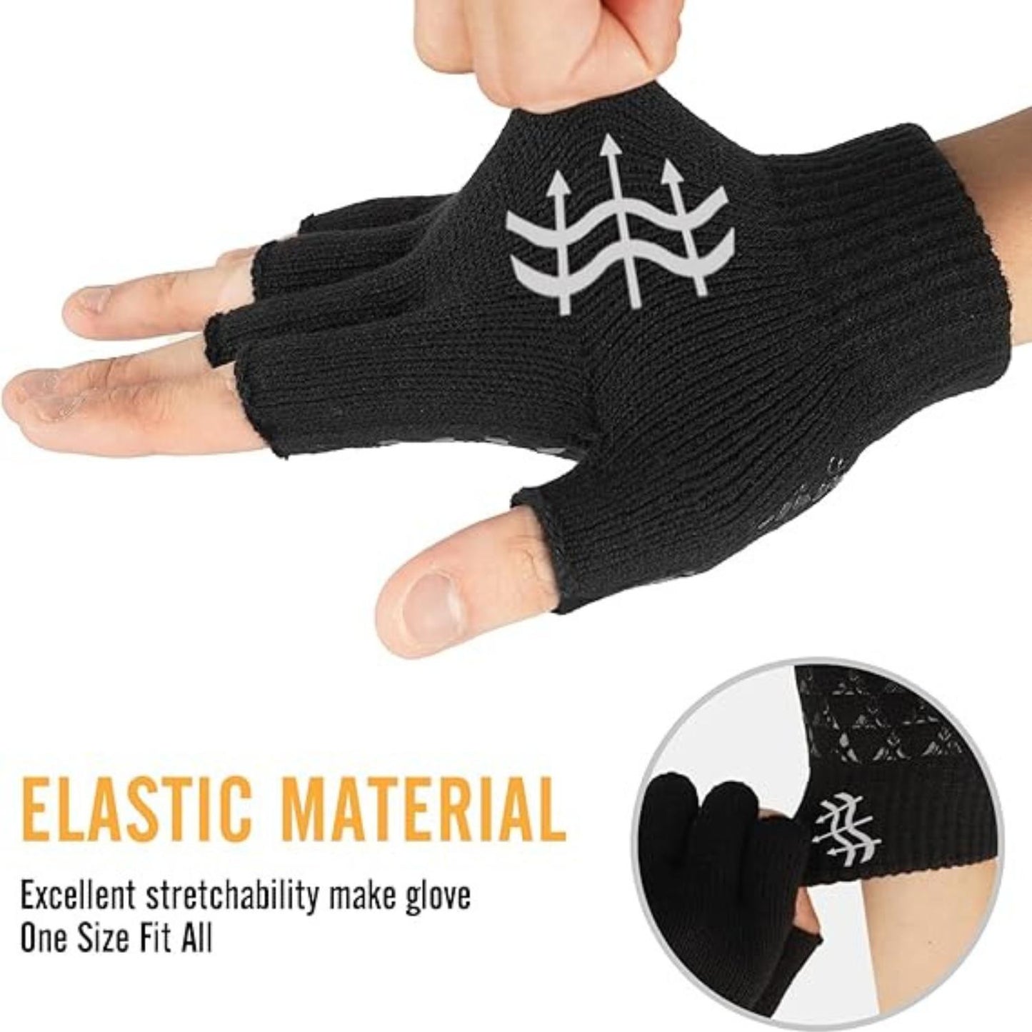 Winter Gloves for Men & Women – Thermal Touchscreen Warm Gloves with Anti-Slip Grip