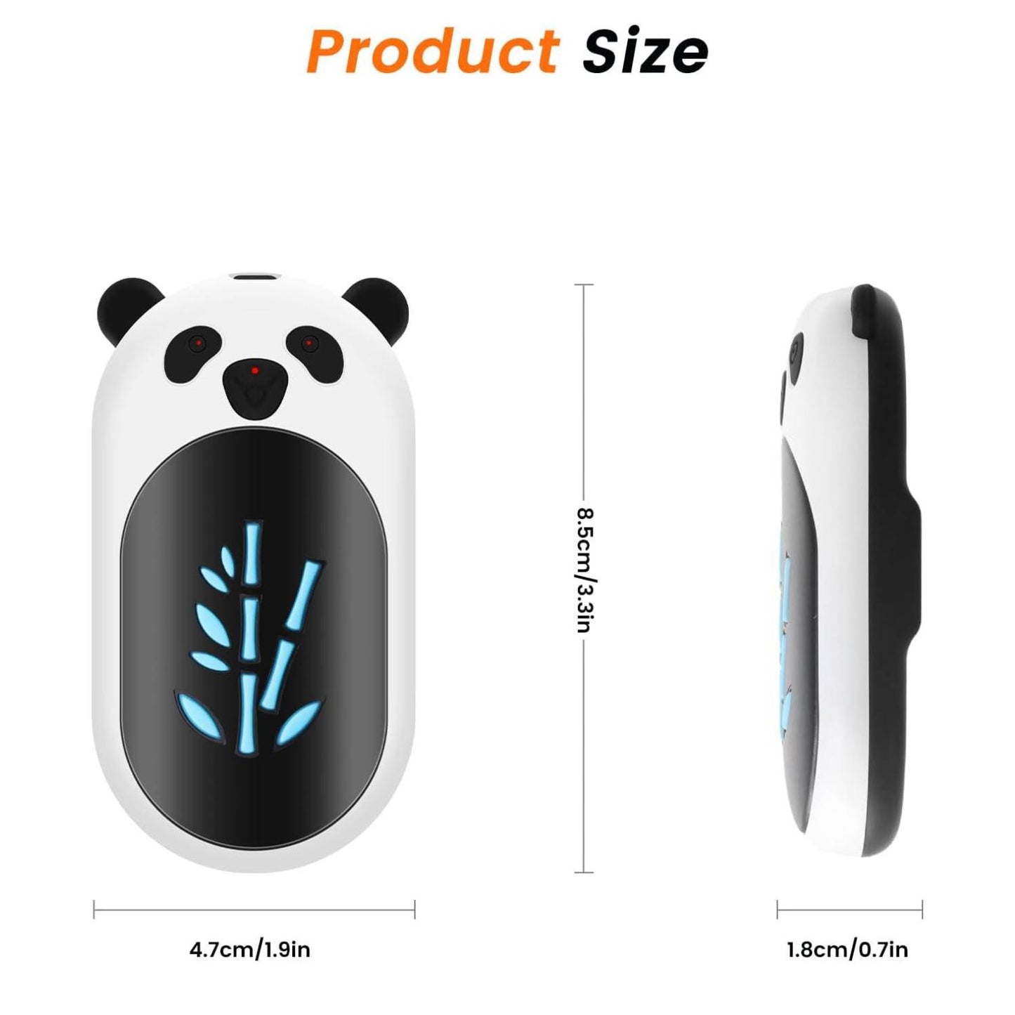 Rechargeable Hand Warmers - 6000mAh Long-Lasting