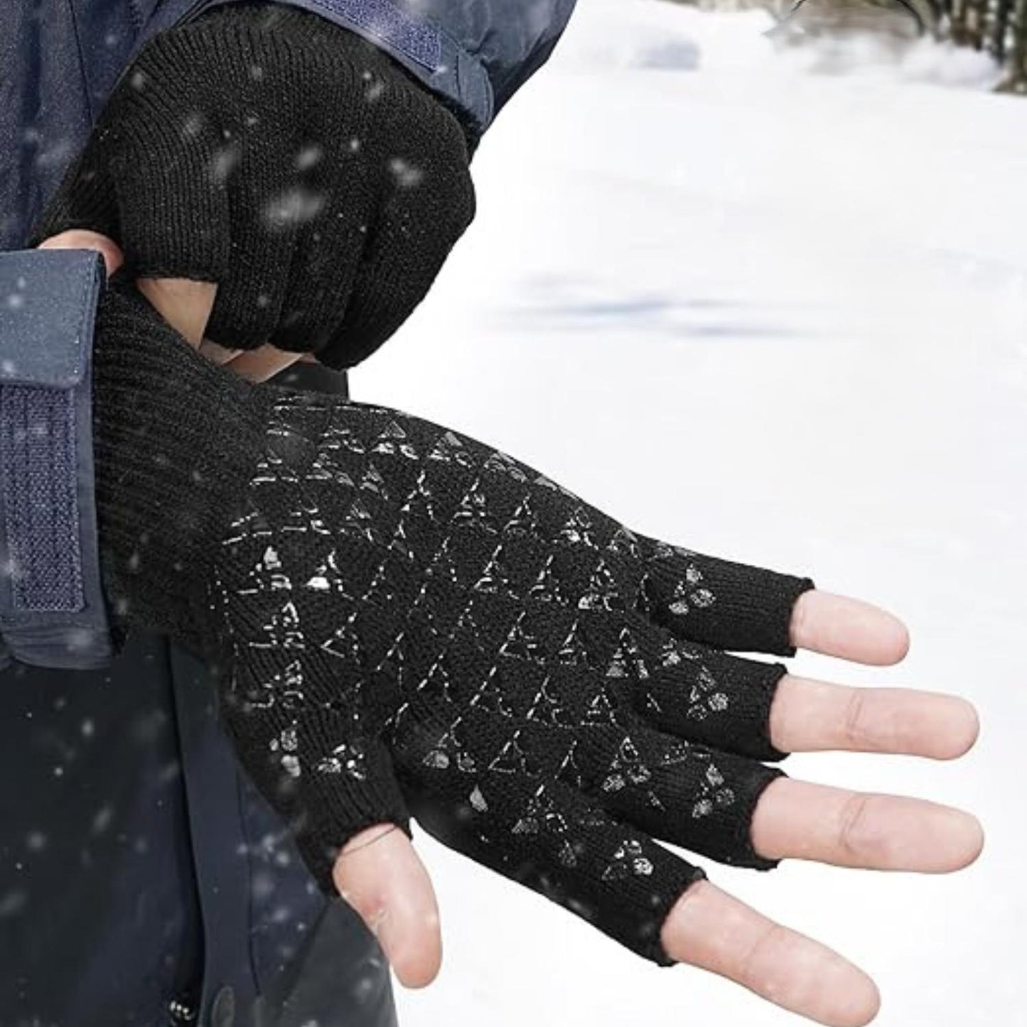 Winter Gloves for Men & Women – Thermal Touchscreen Warm Gloves with Anti-Slip Grip