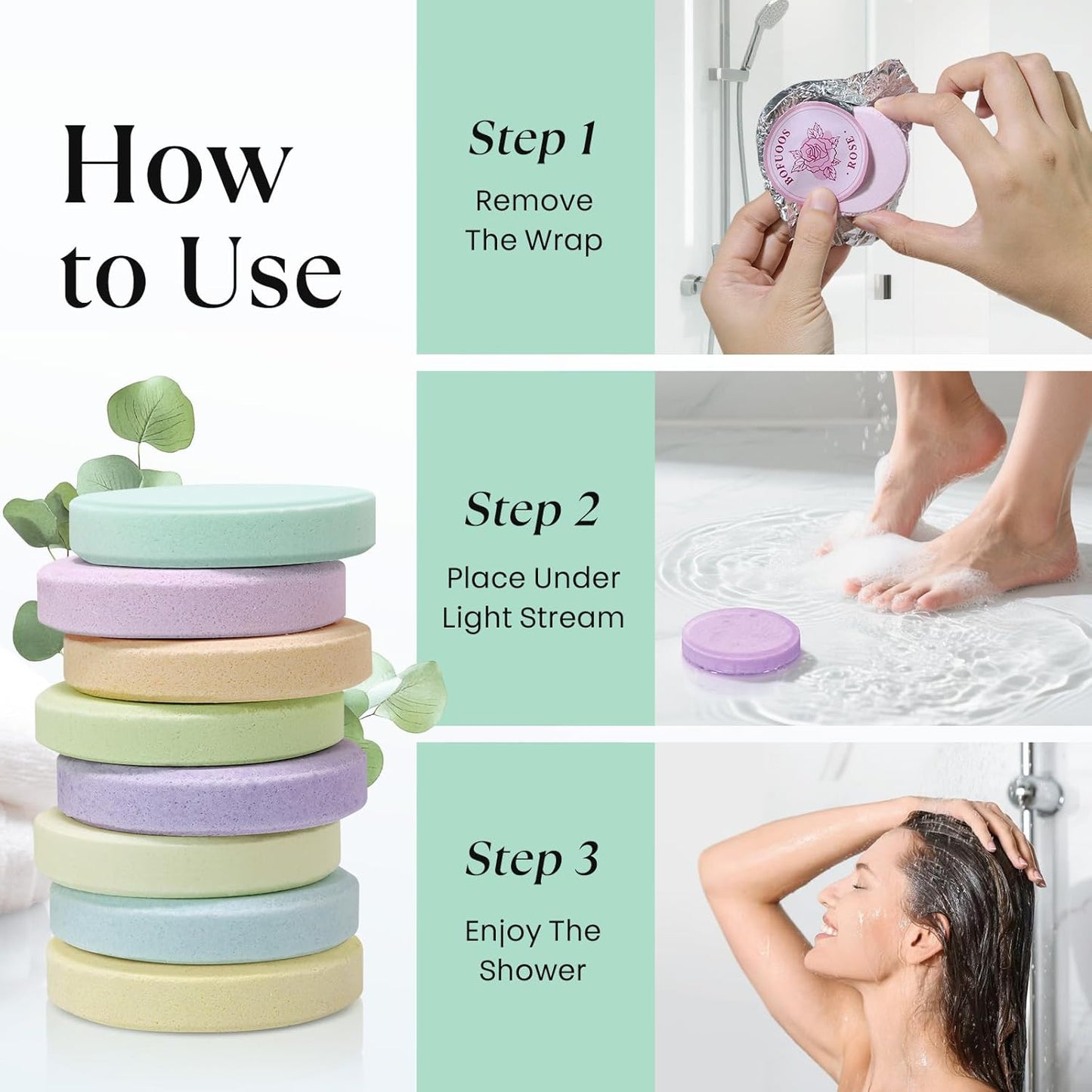 Aromatherapy Shower Steamers for Women