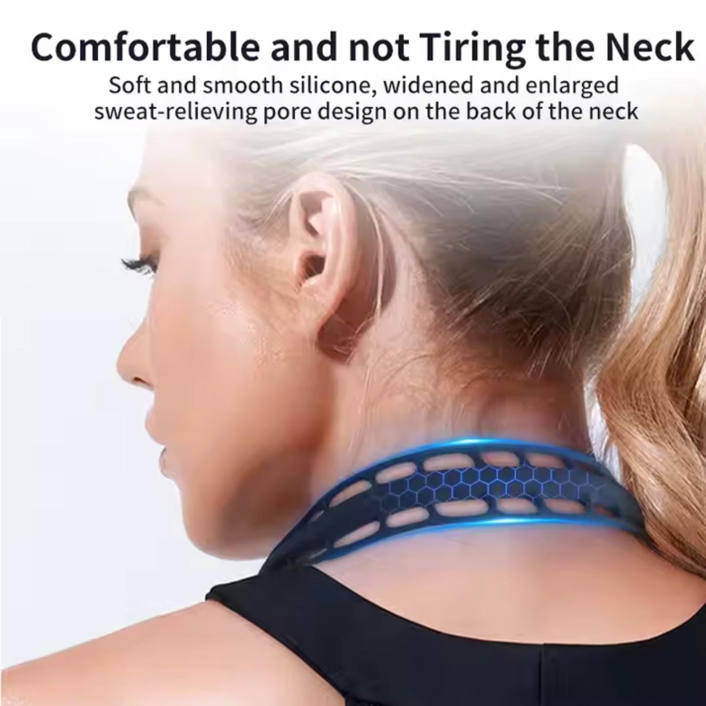 Magnetic Neck Phone Holder - Hanging Neck Phone Holder Adjustable Neck Mount Hands-Free GrPro Durable Grip Suction Bracket for POV, Vlogging, & Video Recording Compatible With Smart All Phones Selfie Stand Phone Accessories Travel Gadgets