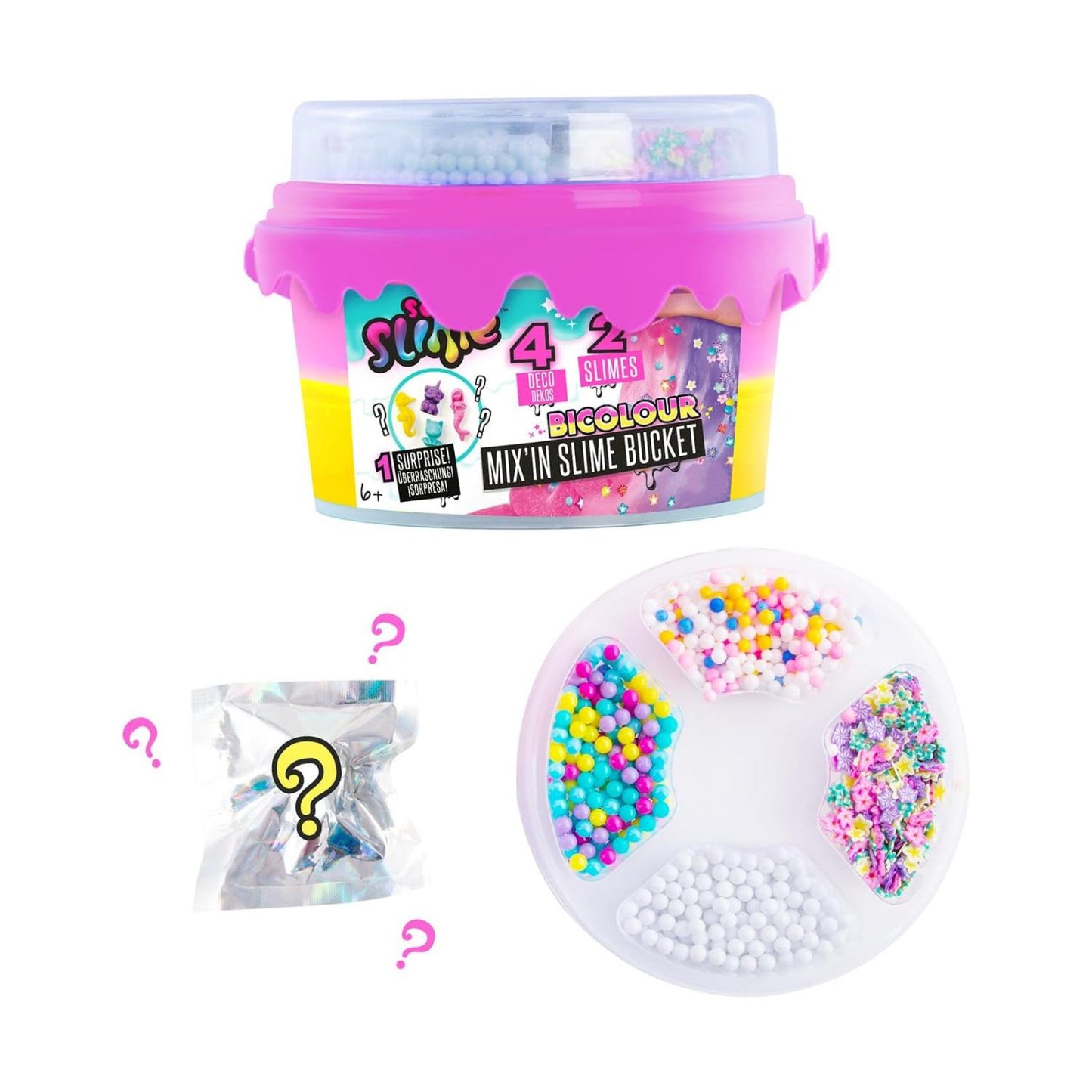 Mix’in Slime Bucket for Kids (Random Color)